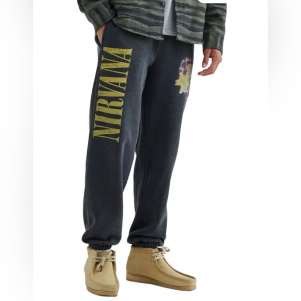 Urban Outfitters Nirvana Heart-Shaped Box Joggers